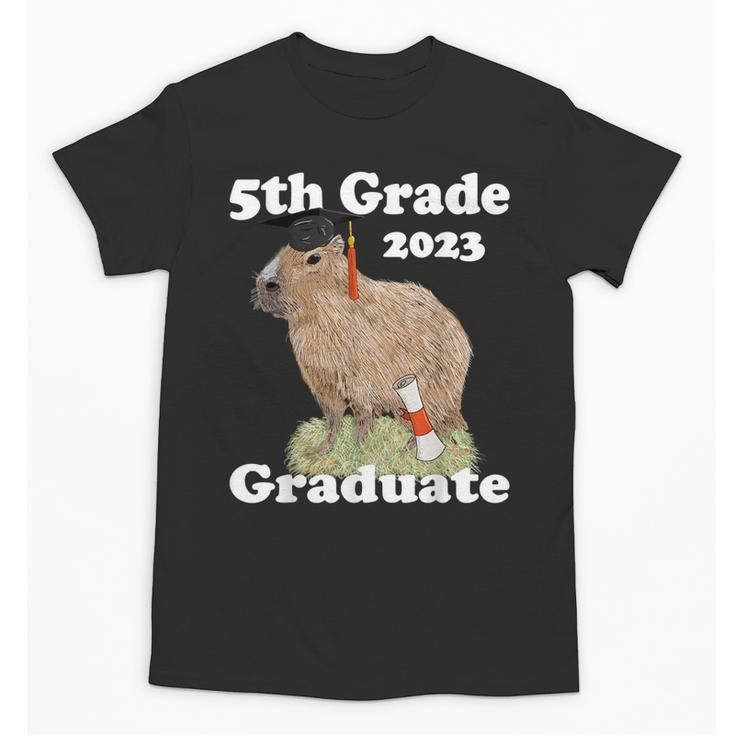 5th Grade Graduation Class Of 2023 Capybara Fifth Graduate Unisex T-Shirt