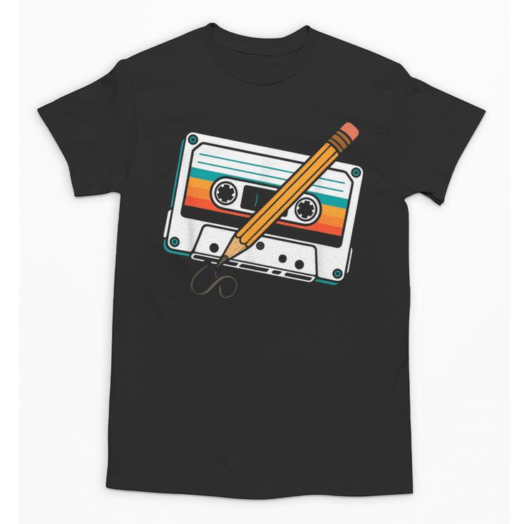 80 S 80s 90s Cassette Tape Nostalgia Retro Band Unisex T-Shirt
