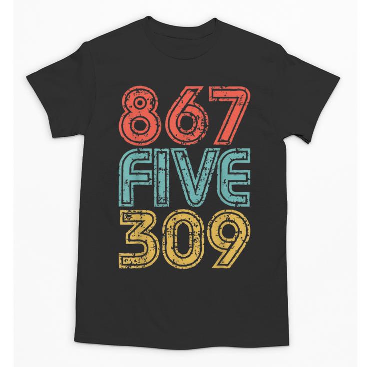 8675309 Retro Vintage 80's 90's Music Nostalgia Unisex T-Shirt