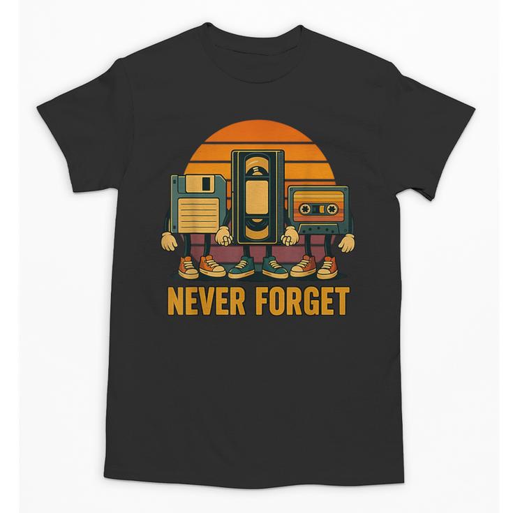 90s Nostalgia Never Forget Retro Unisex T-Shirt