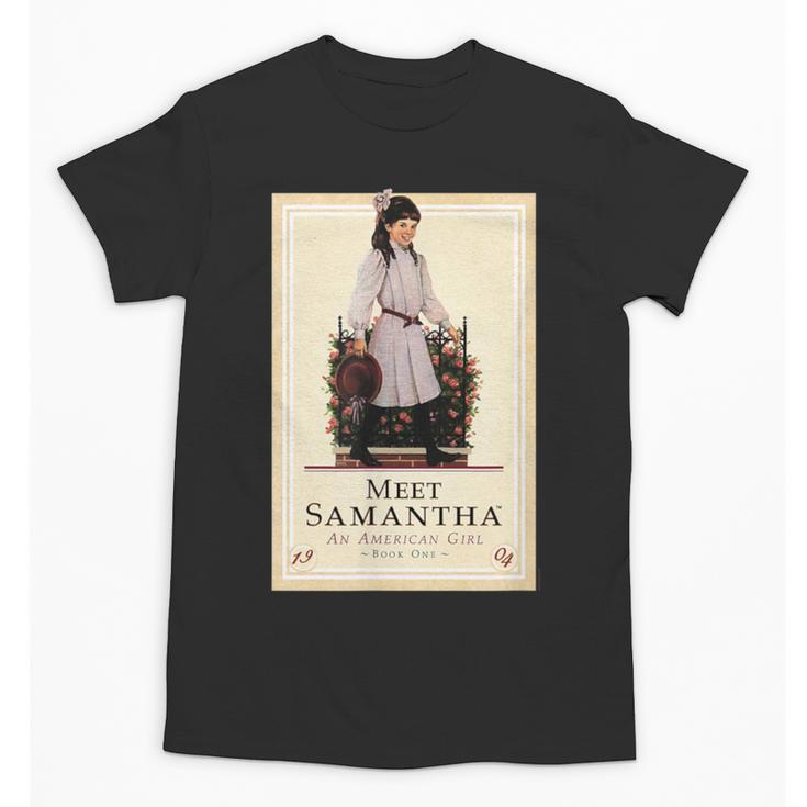 American Girl Meet Samantha Book Cover Unisex T-Shirt