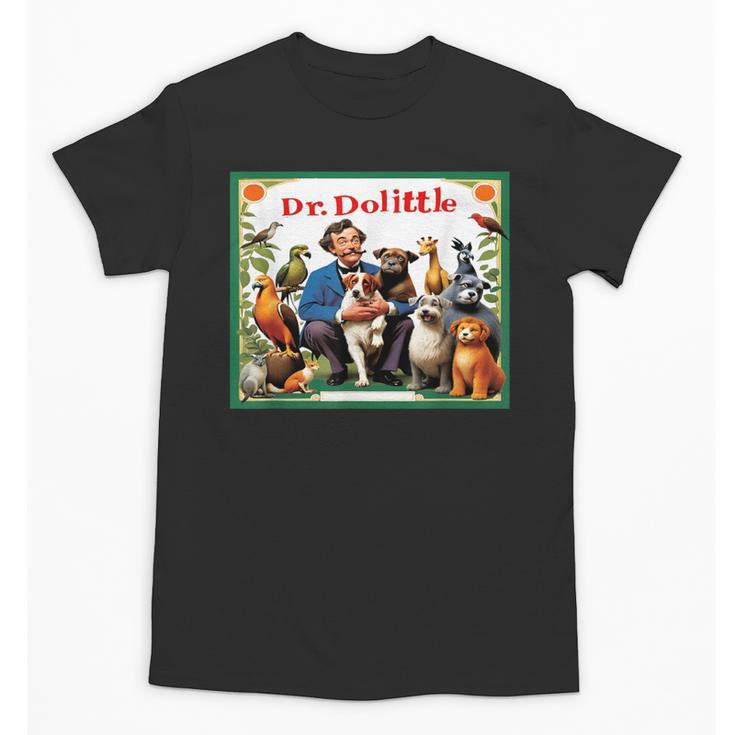 Animal Doctor & Communicator Dr Dolittle Children's Book Cover Unisex T-Shirt