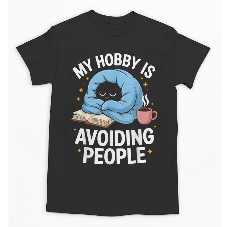 Anti-Social Club Homebody Introvert Hibernate Hermit Shyness Unisex T-Shirt
