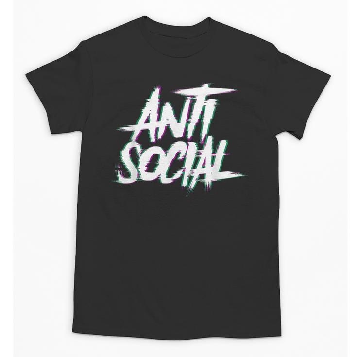 Anti Social Anti Social Club Introvert People Hate Unisex T-Shirt