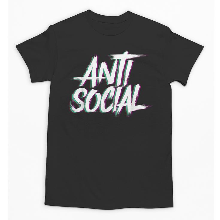 Anti Social Anti Social Club Introvert People Haters Unisex T-Shirt