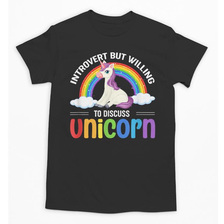 Anti Social Introvert Unicorn Lover Unicorns Unisex T-Shirt