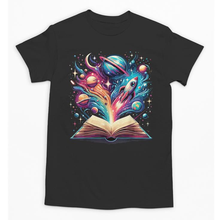 Astronomy Space Lover Books Bookworm Unisex T-Shirt