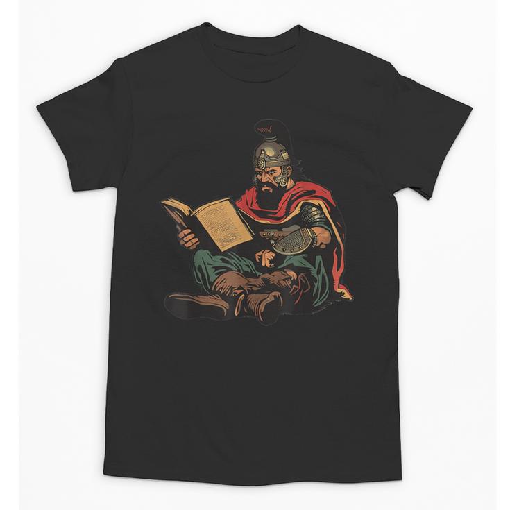 Attila The Hun Reading A Book Unisex T-Shirt