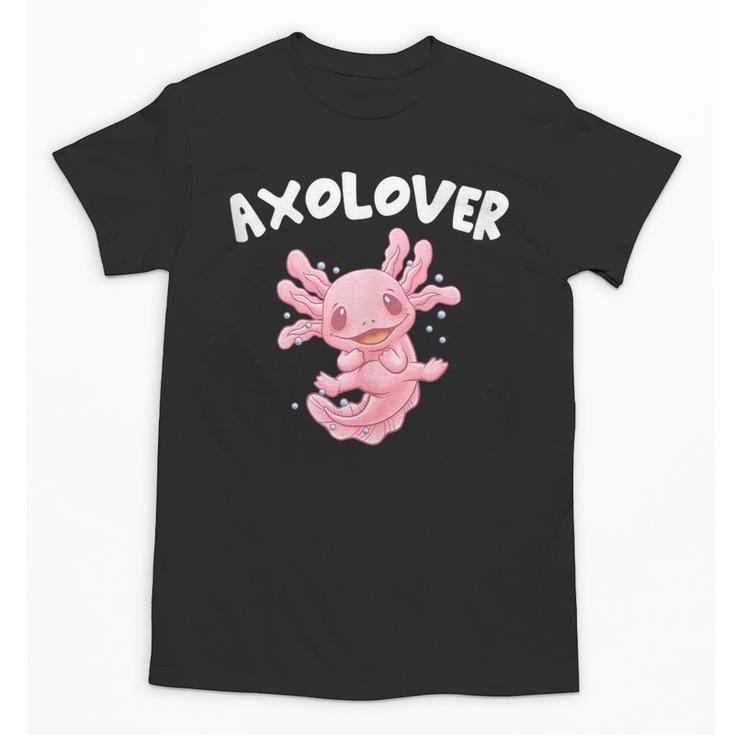 Axolovert Axolotl Humor Salamander Introvert Unisex T-Shirt