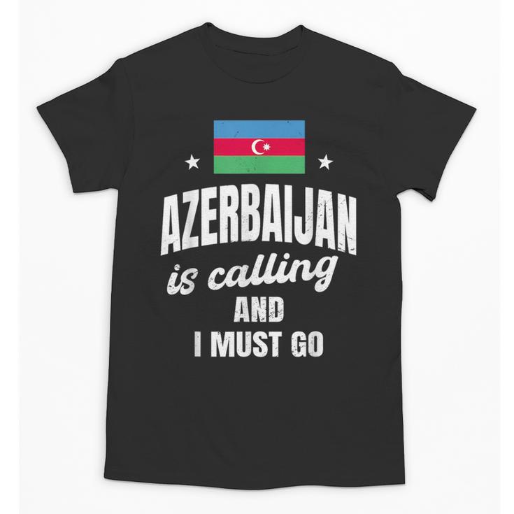 Azerbaijan Lover Saying Azeri Nostalgia Unisex T-Shirt