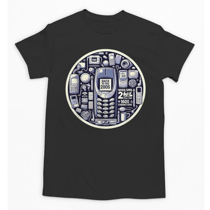 Back To The 2000s Tech Nostalgia Unisex T-Shirt