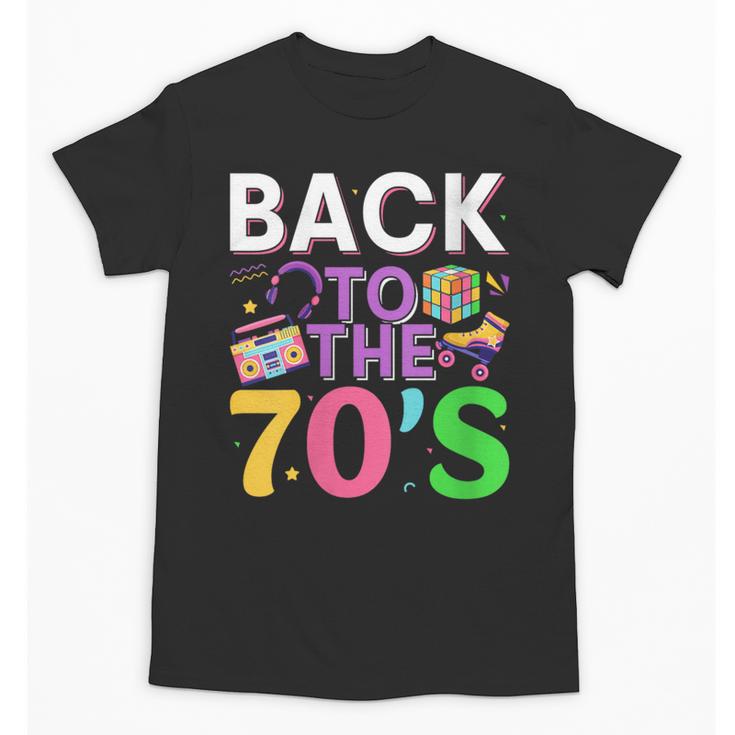 Back To The 70's Mixtape Era Nostalgia Retro 1970 70's Style Unisex T-Shirt