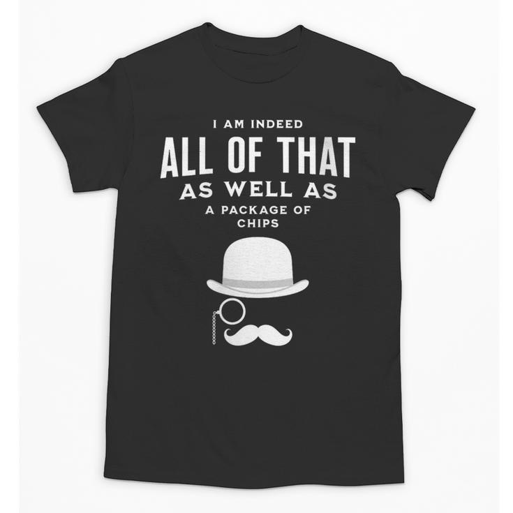 All Of That Bag Chips 1990s Nostalgia Saying British Unisex T-Shirt