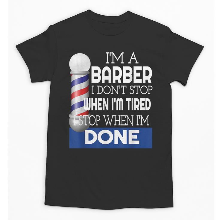 Barber Stylist Barber College Graduation Unisex T-Shirt
