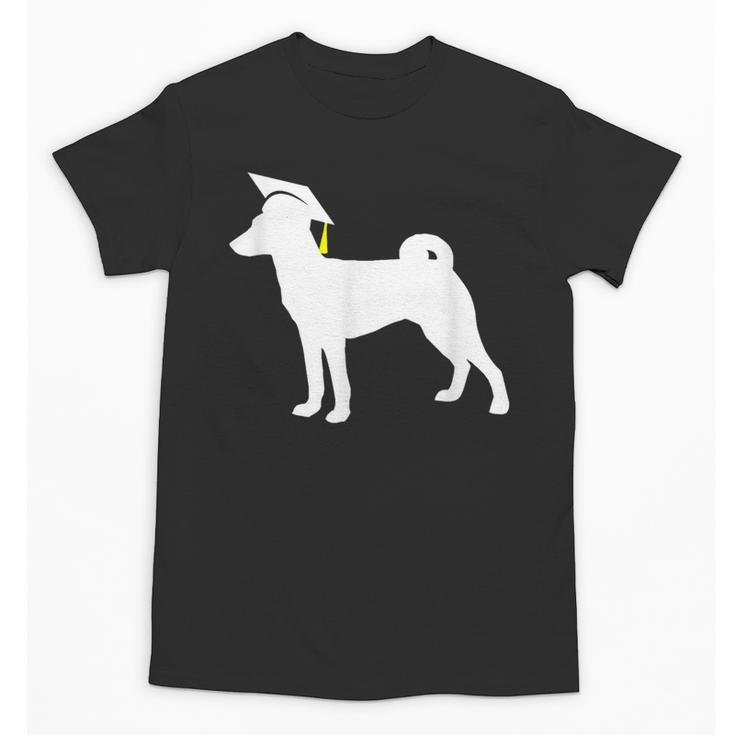 Basenji Graduation Dog Graduate Unisex T-Shirt