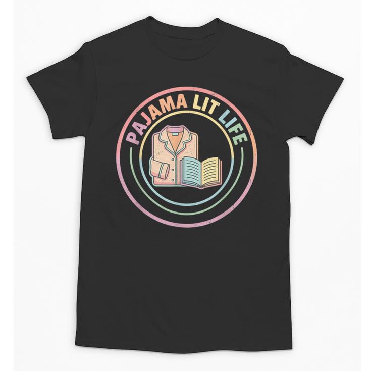 Bedtime Book Lover Reading Pajamas Unisex T-Shirt