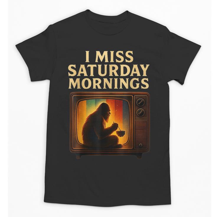 Bigfoot Saturday Morning Nostalgia Unisex T-Shirt