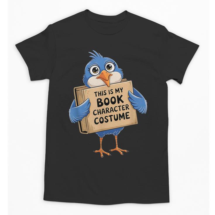 This Is My Book Character Costume Pigeon Kids Reading Unisex T-Shirt
