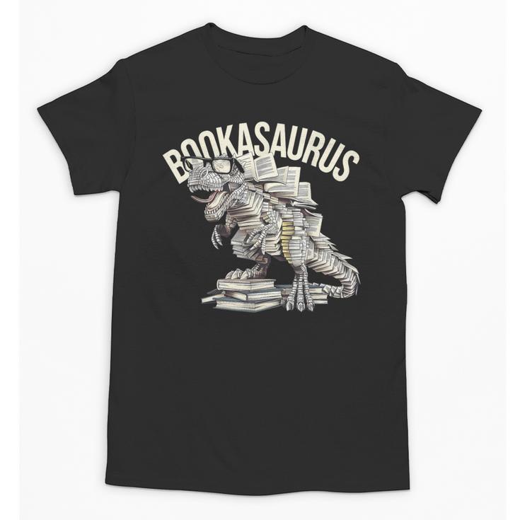 Book Dinosaur Bookworm T-Rex Dino Reading Books Book Unisex T-Shirt