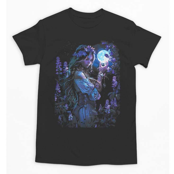 Book Fantasy Art Beautiful Elf Princess Fairy Unisex T-Shirt