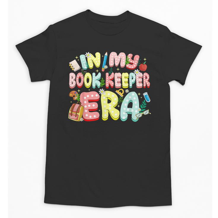 In My Book Keeper Era Librarian School Unisex T-Shirt