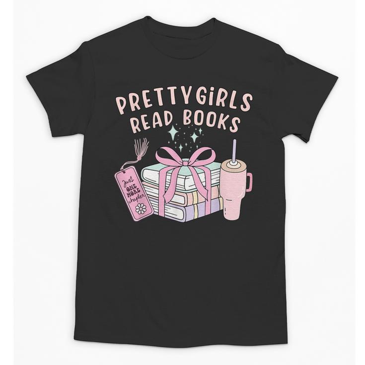 Book Lover's Pretty Girl's Read Books Unisex T-Shirt