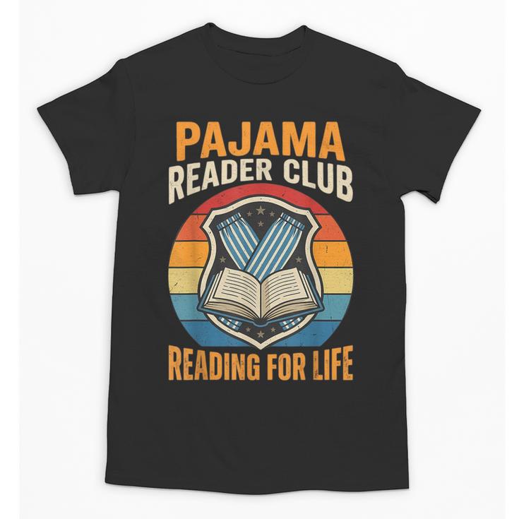 Book And Pajamas Reading Bedtime Unisex T-Shirt