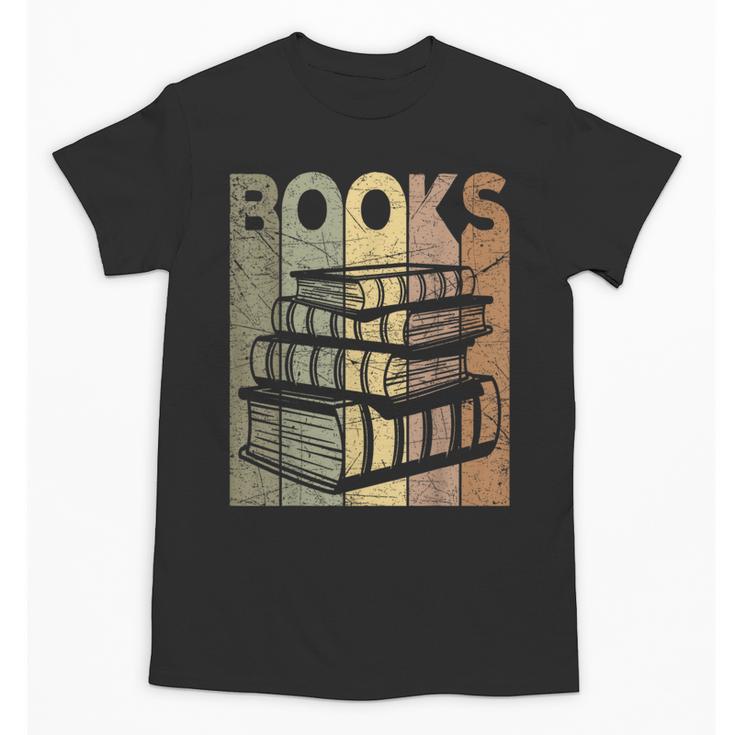 Book Reader Vintage Bookworm Retro Book Lover Unisex T-Shirt