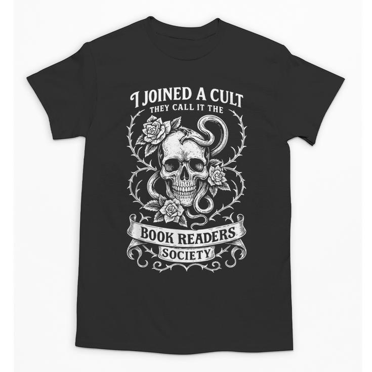 Book Readers Society Dark Romance Fantasy Bookworm Unisex T-Shirt