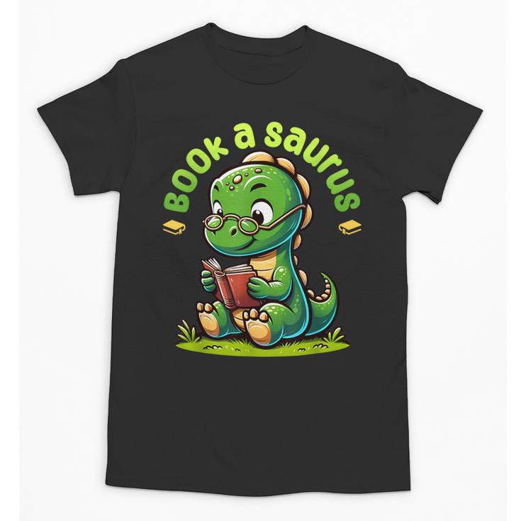 Book A Saurus Bookasaurus Dinosaur Book Girls Boys Toddler Unisex T-Shirt