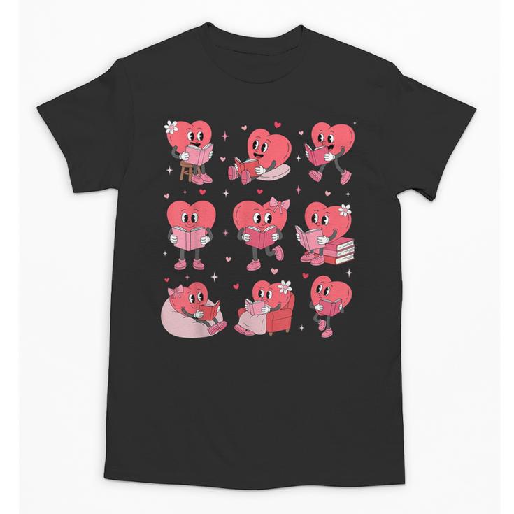 All Booked For Valentine Book Teacher Kids Girls Boys Unisex T-Shirt