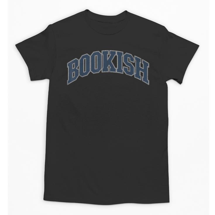 Bookish Vintage Varsity Style Book Lover Art Unisex T-Shirt
