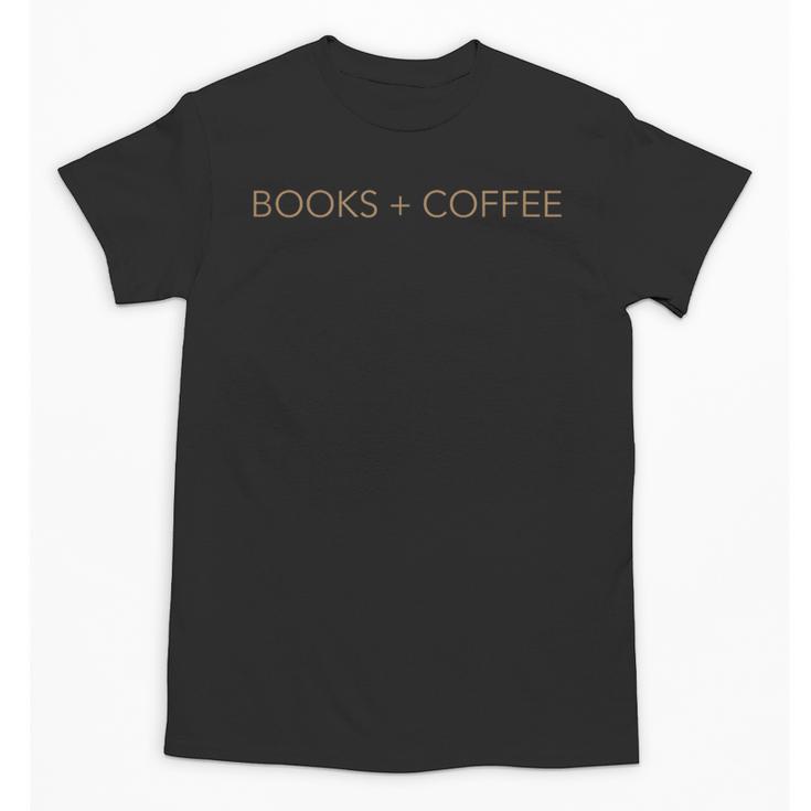 Books Coffee Unisex T-Shirt