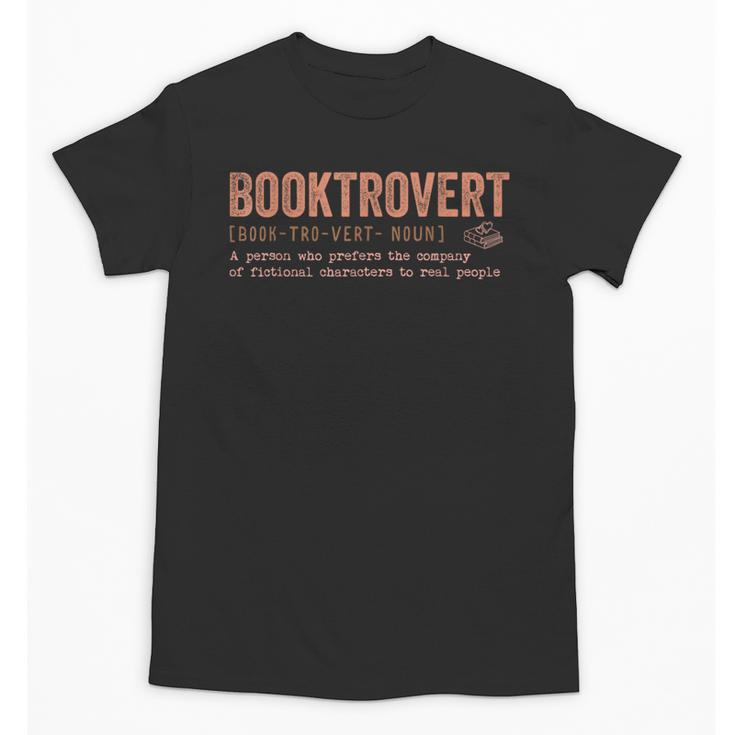 Booktrovert Definition Unisex T-Shirt