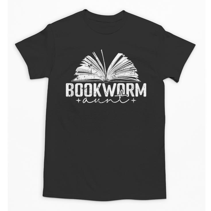 Bookworm Aunt Reading Lover Unisex T-Shirt