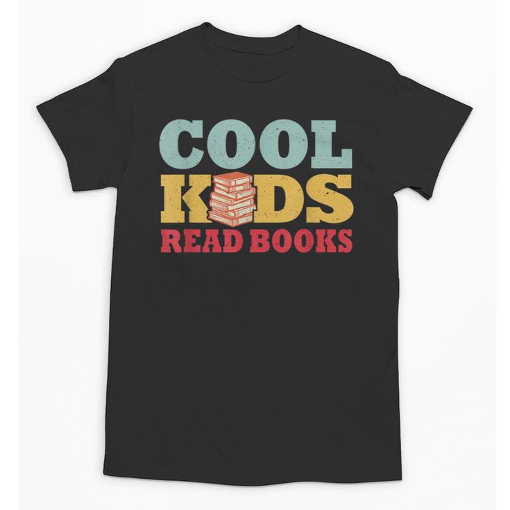 Bookworm Cool Kids Read Books Book Lover Reading Unisex T-Shirt