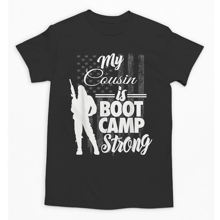 Boot Camp Graduation Military Cousin Support Tee Unisex T-Shirt