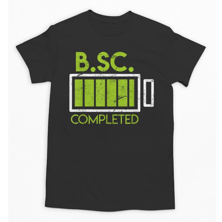 Bsc Completed Bachelor Of Science Graduation 2025 Unisex T-Shirt