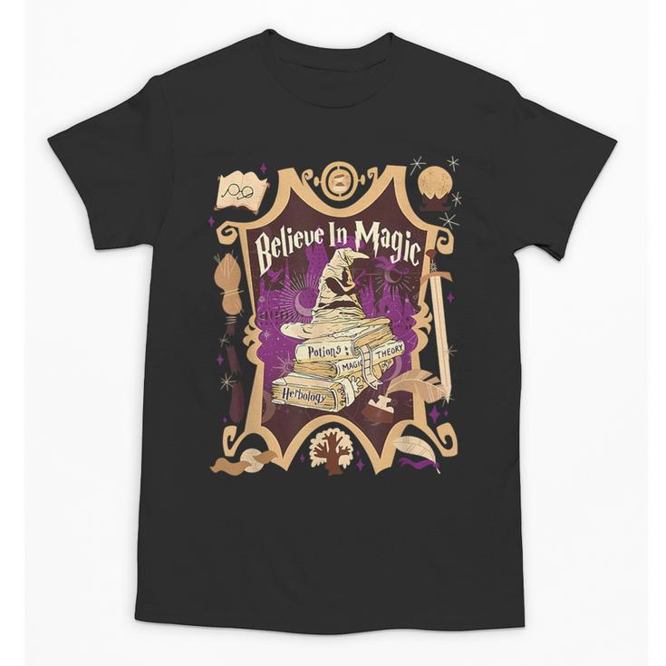 Castle Book Book Lovers Tees Family Vacation Bookworm Unisex T-Shirt
