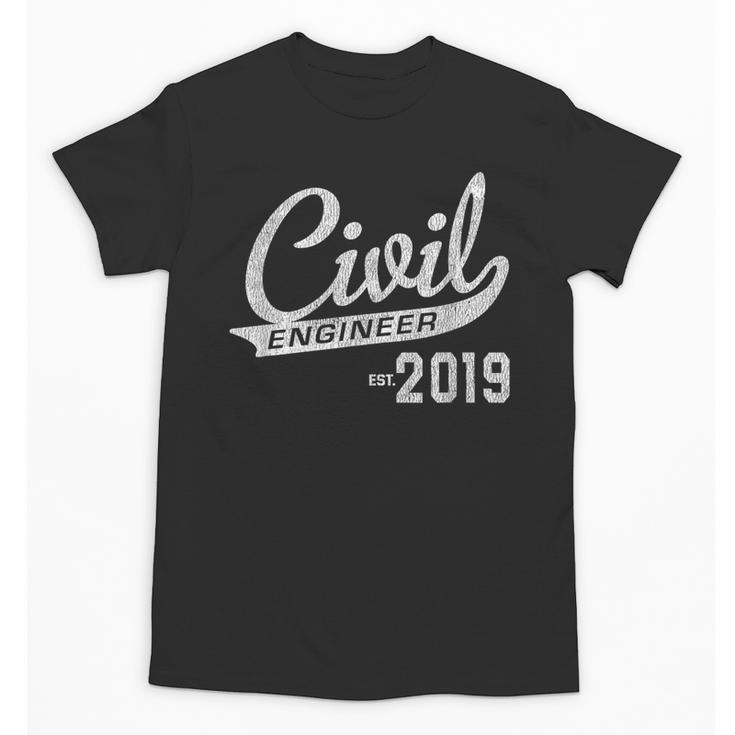 Civil Engineer Est 2019 Graduation Unisex T-Shirt