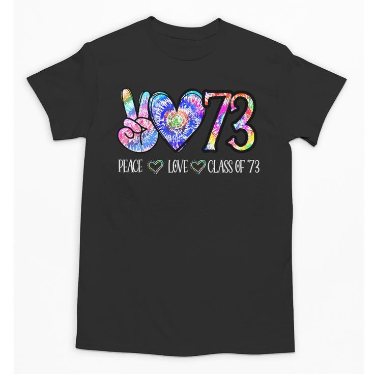 Class Of 1973 Tie Dye 50th Class Reunion Senior Graduation Unisex T-Shirt