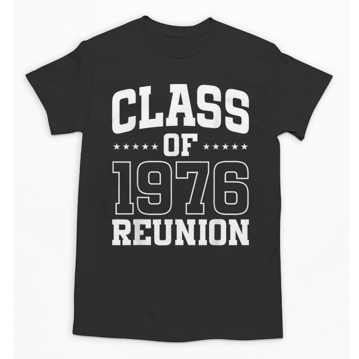 Class Of 1976 Reunion 50 Years Alumni Graduation High School Unisex T-Shirt
