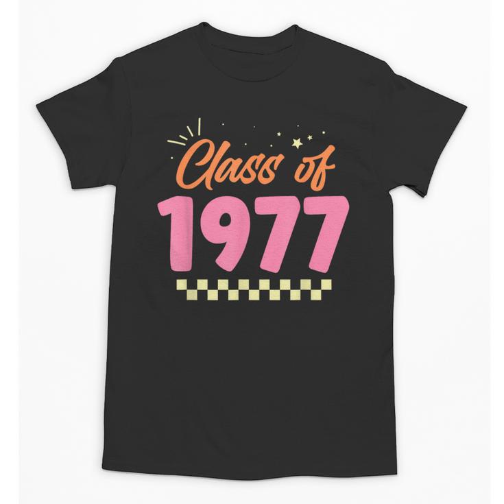 Class Of 1977 School Graduation Meetup Reunion Unisex T-Shirt