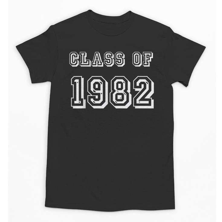 Class Of 1982 82 School Reunion Graduation Party Unisex T-Shirt