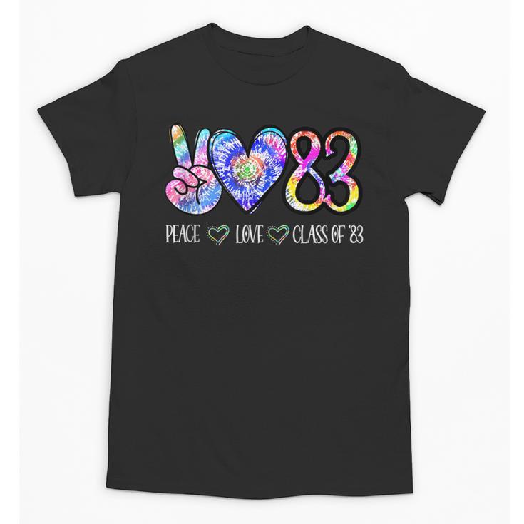 Class Of 1983 Shirt Graduation Tie Dye Senior '83 Reunion Unisex T-Shirt
