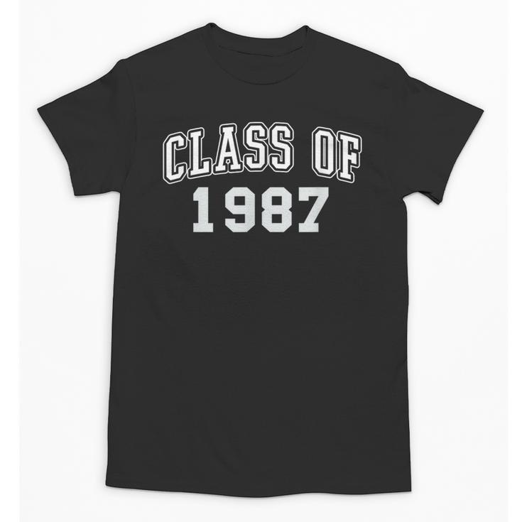 Class Of 1987 Vintage Graduation College High School Reunion Unisex T-Shirt