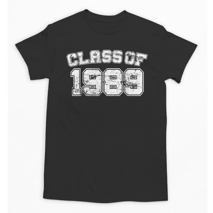 Class Of 1989 89 School Tee Shirt Graduation Class Party Unisex T-Shirt