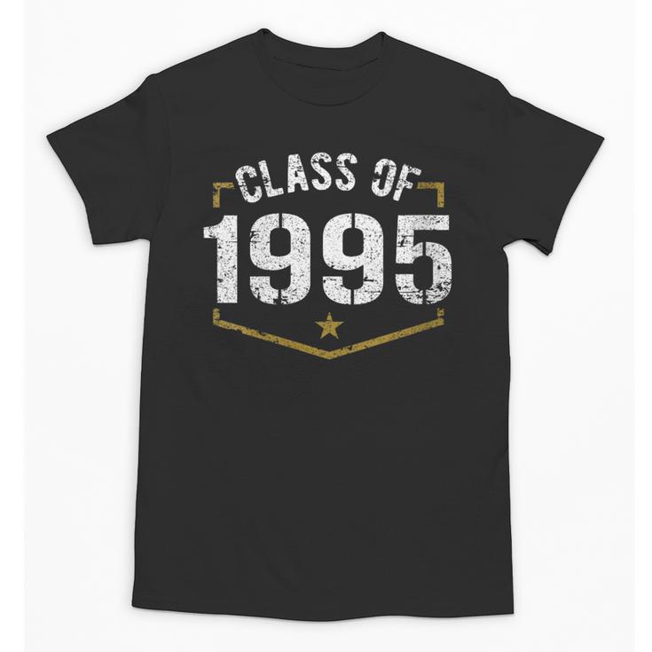 Class Of 1995 School Reunion Graduation Vintage Style Unisex T-Shirt