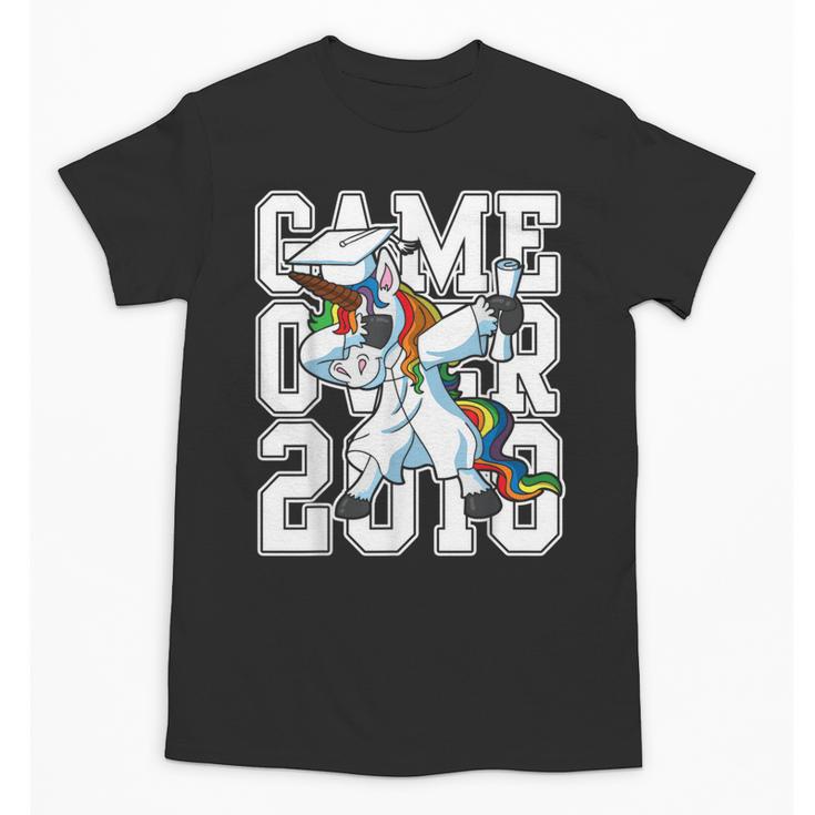 Class Of 2018 Graduation Dabbing Unicorn Shirt Unisex T-Shirt