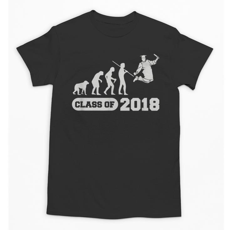 Class Of 2018 Graduation Evolution Unisex T-Shirt